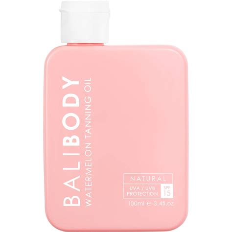 bali body watermelon tanning oil